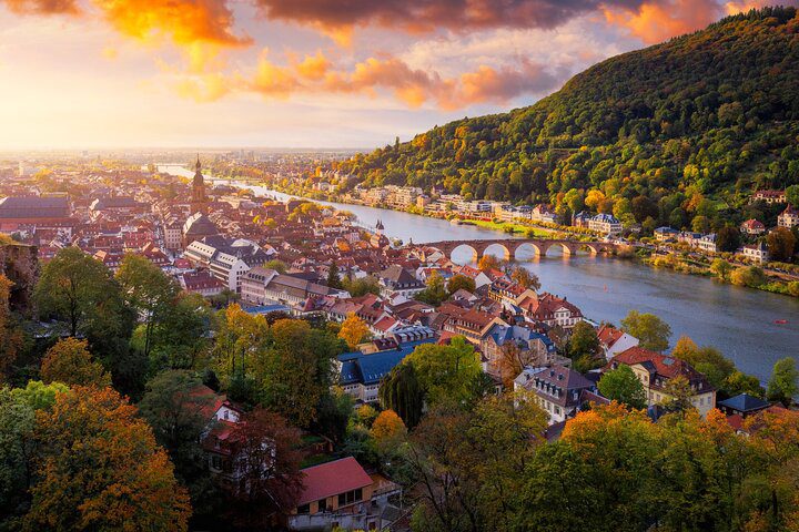 Private Experience of Heidelberg’s Riverside Charm from Frankfurt