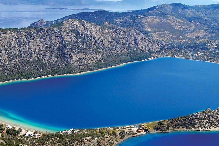 Ancient Corinth, Temple of Hera, Blue Lake full day private tour from Athens