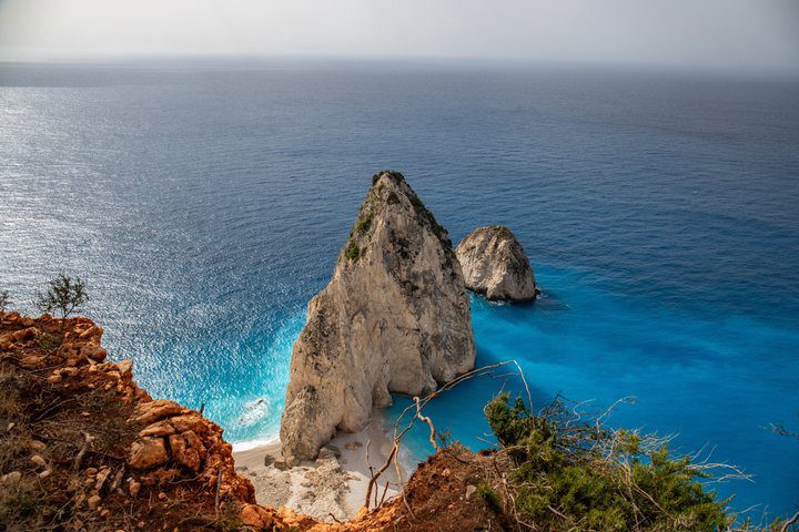 Zakynthos Private South Coast Day Tour Turtle Bay Keri and Cameo